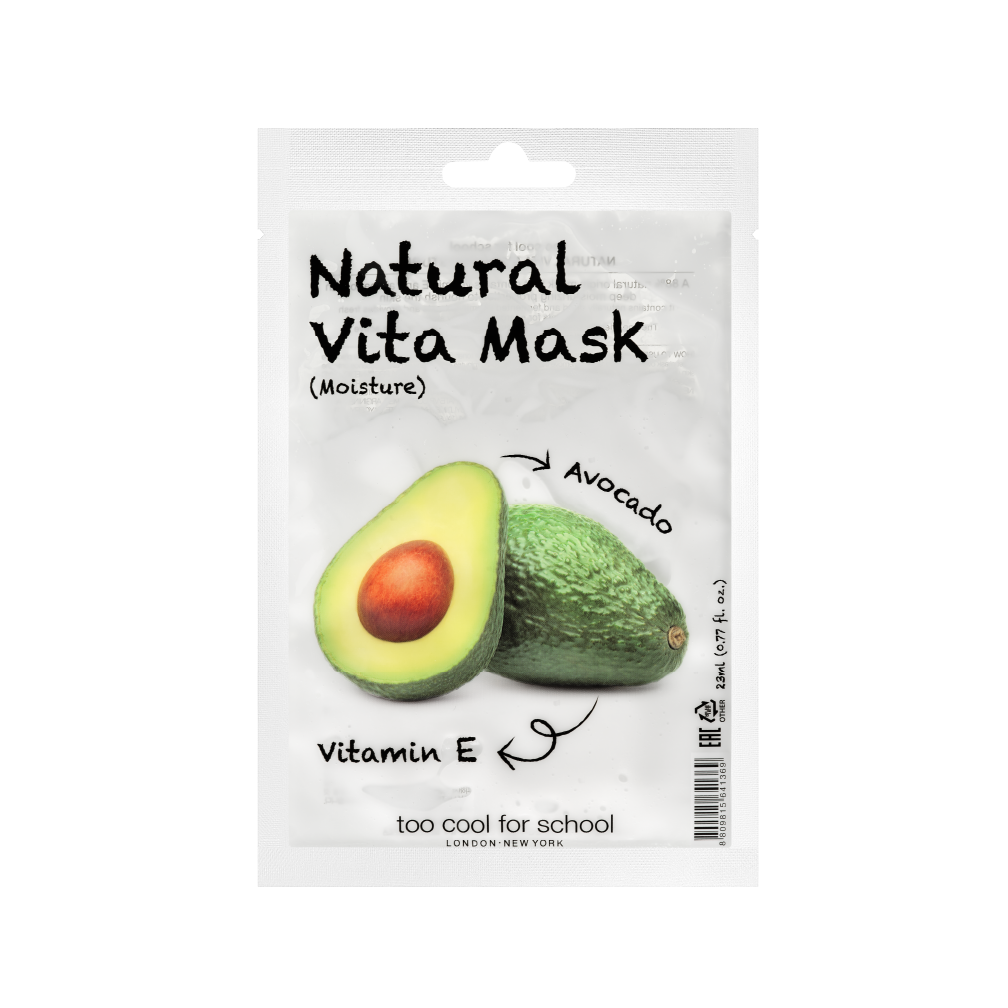 Too Cool For SchoolNatural Vita Mask Moisture 1pc - La Cosmetique