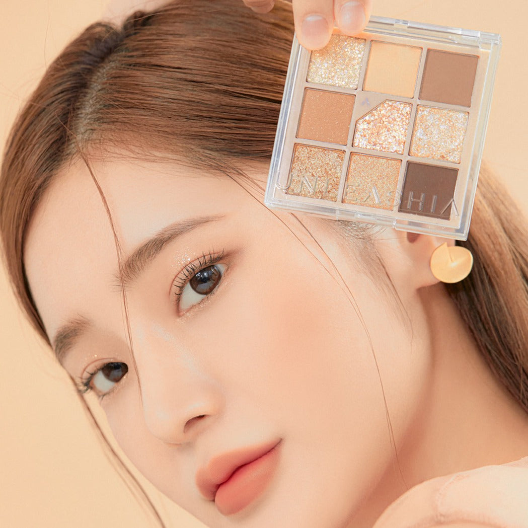 Unleashia Glitterpedia Eye Palette (7 Colours) - Shop K-Beauty in Australia