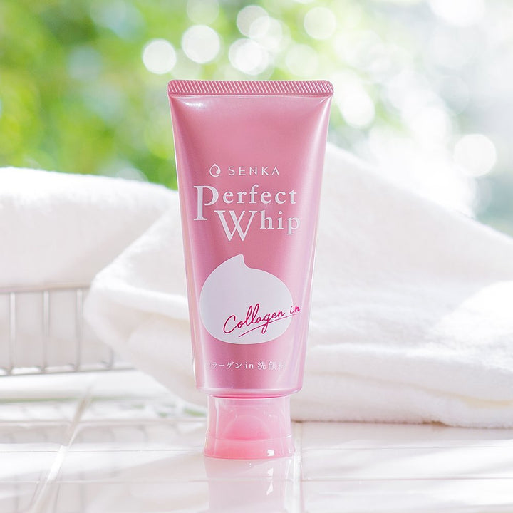 ShiseidoSenka Perfect Whip Collagen In Foam Cleanser 120g - La Cosmetique