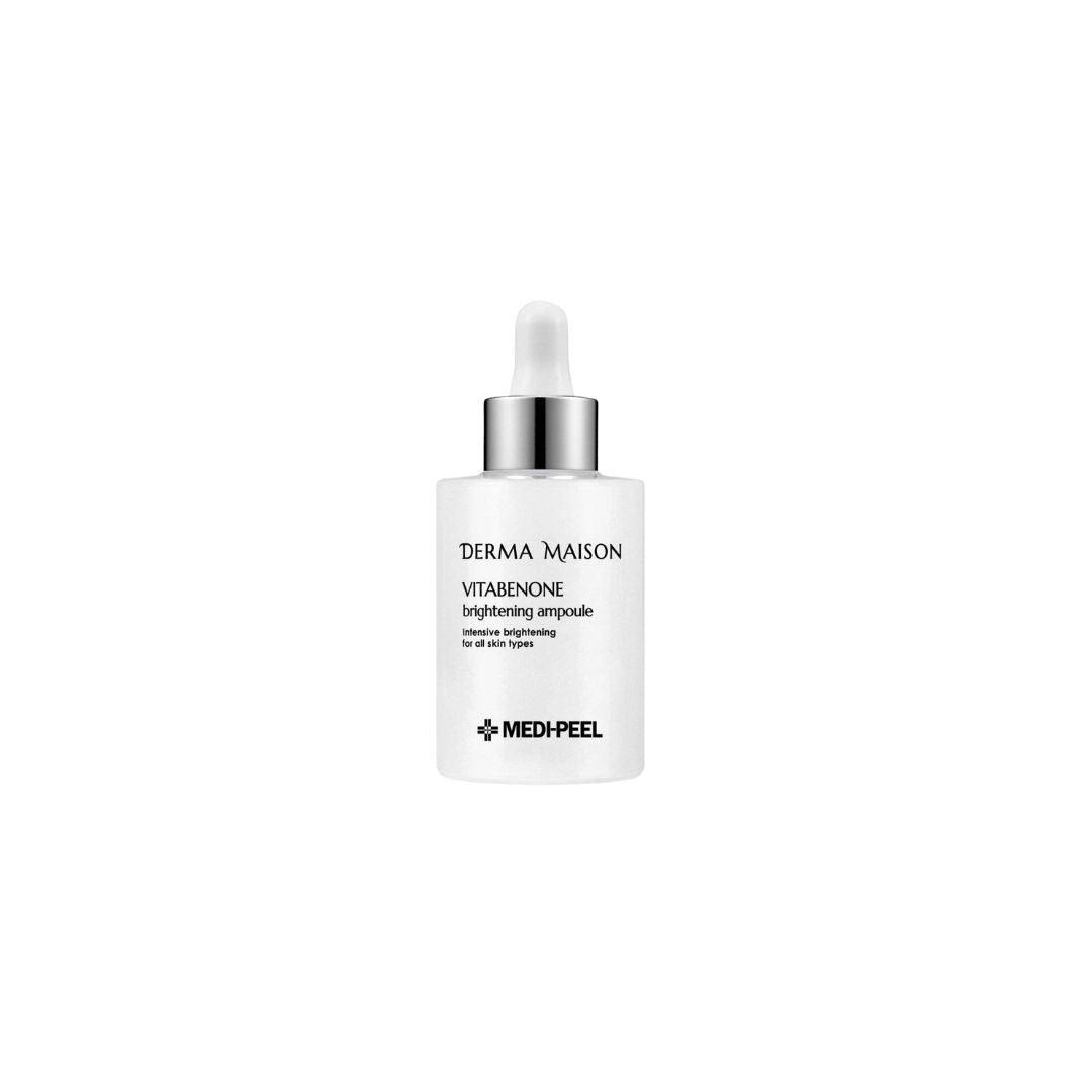 Derma Maison Vitabenone Brightening Ampoule 100ml bottle with a sleek design and label visible in the image.