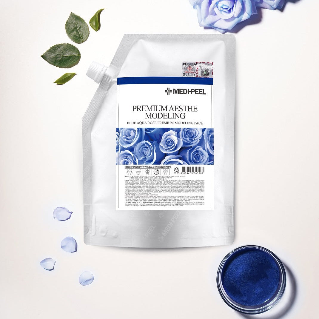 MEDI-PEELAqua Blue Rose Moisture Premium Modeling Pack Set 1kg + 100g - La Cosmetique