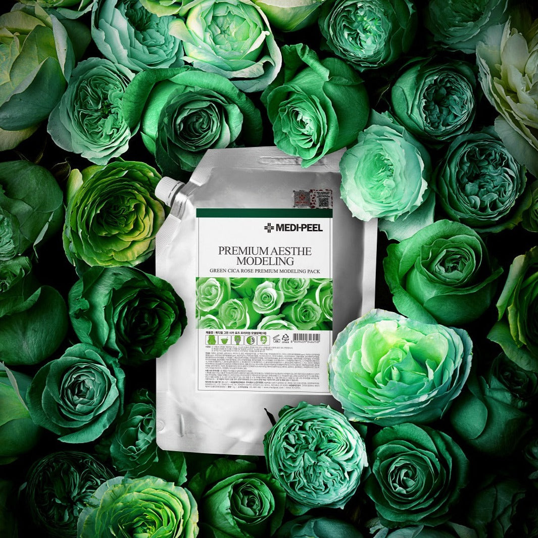 MEDI-PEELCica Green Rose Premium Modeling Pack Set 1kg + 100g - La Cosmetique