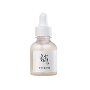 Beauty of Joseon Glow Deep Serum with rice and alpha-arbutin in a 30ml bottle, showcasing a clear, elegant serum in a glass container.