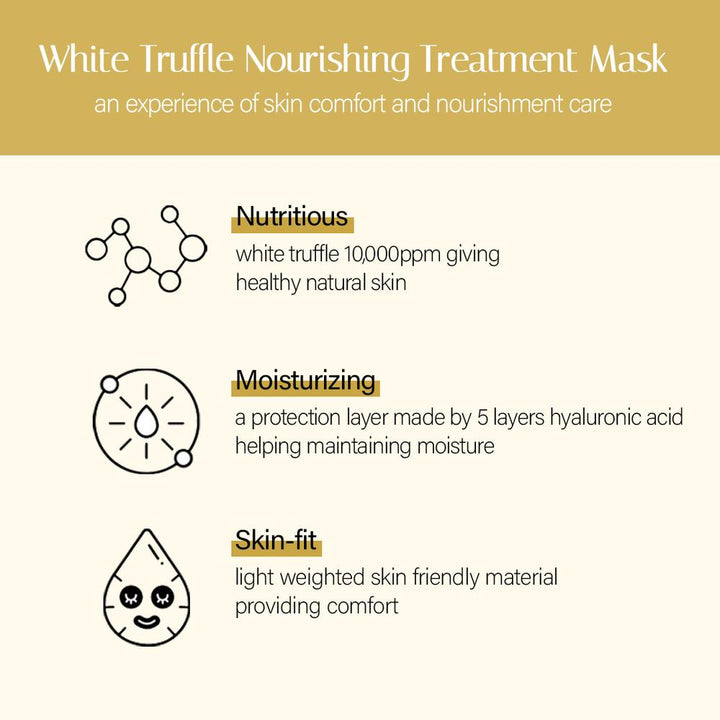 D'AlbaWhite Truffle Nourishing Treatment Mask (1Pcs) - La Cosmetique