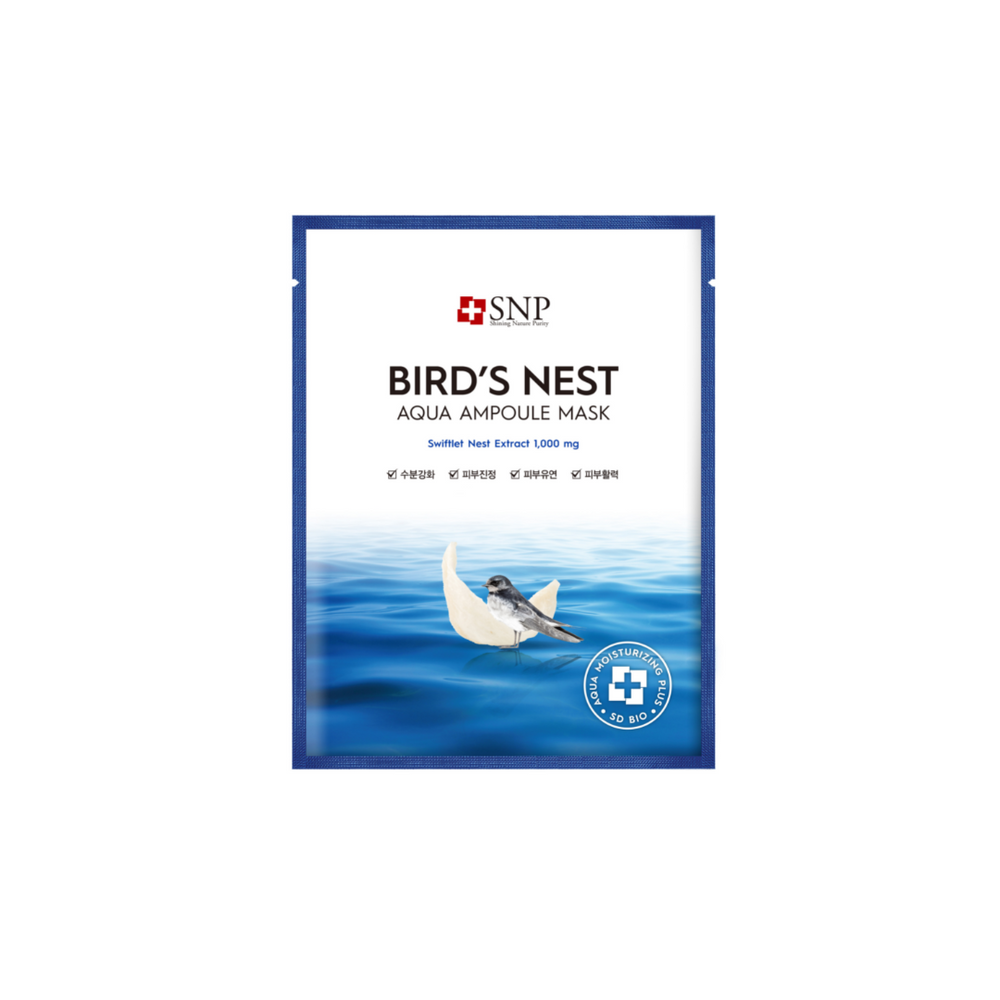 SNPBird's Nest Aqua Ampoule Mask (3 Boxes) - La Cosmetique