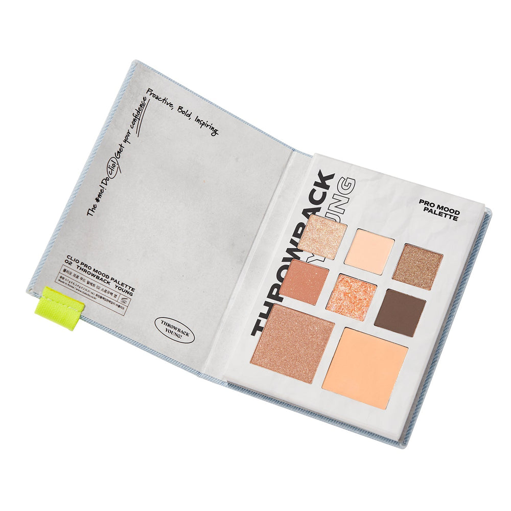 ClioPro Mood Palette (22ss Limited) 002 Throwback Young - La Cosmetique