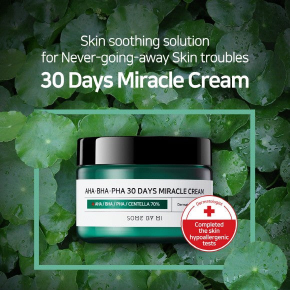 Some By MiAHA.BHA.PHA 30 Days Miracle Cream 60g - La Cosmetique