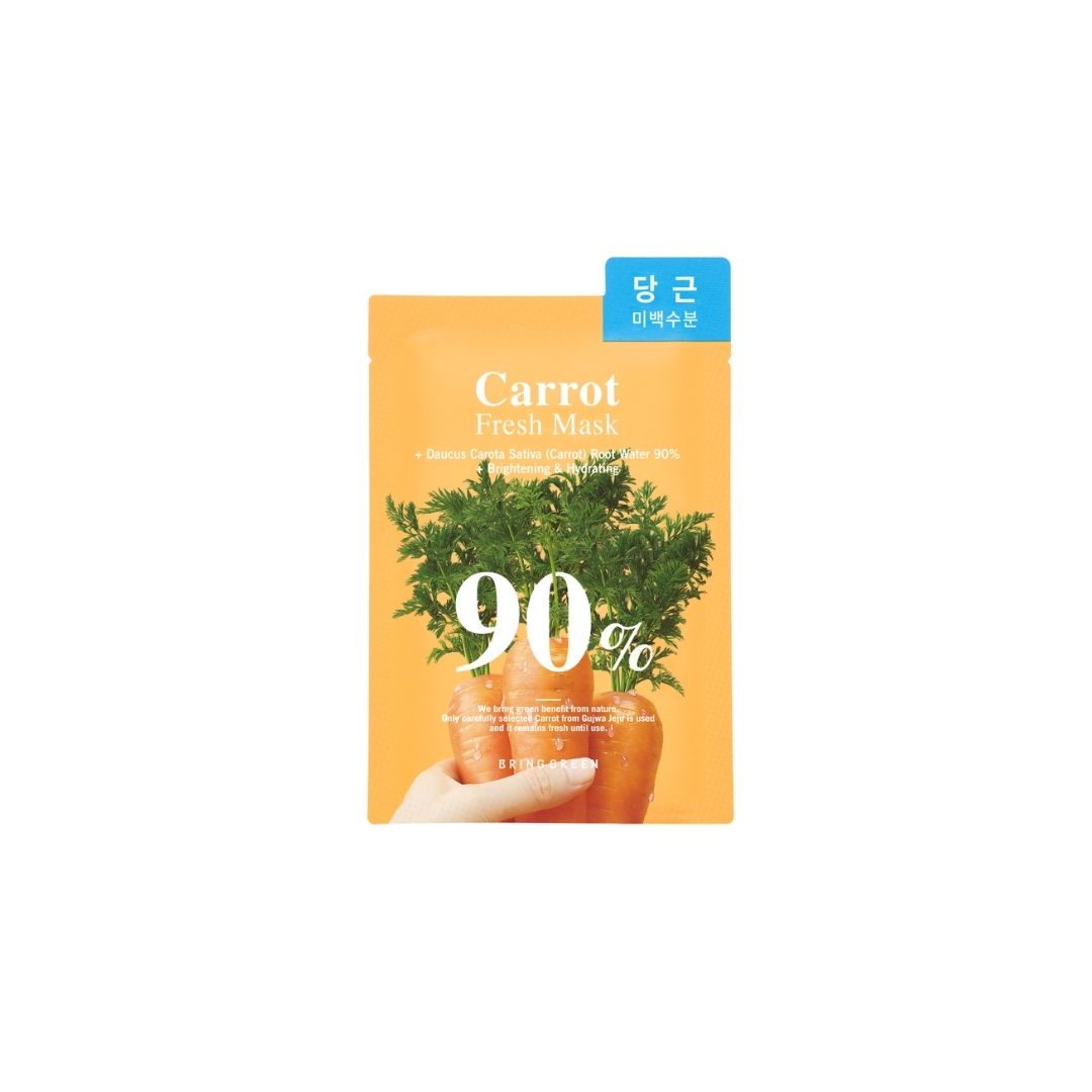 Bring GreenCarrot 90% Fresh Mask 1pc - La Cosmetique