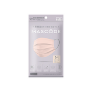 Sun Smile Mascode mask set for ladies and kids, medium size, plain design, includes 7 reusable masks in a simple style.