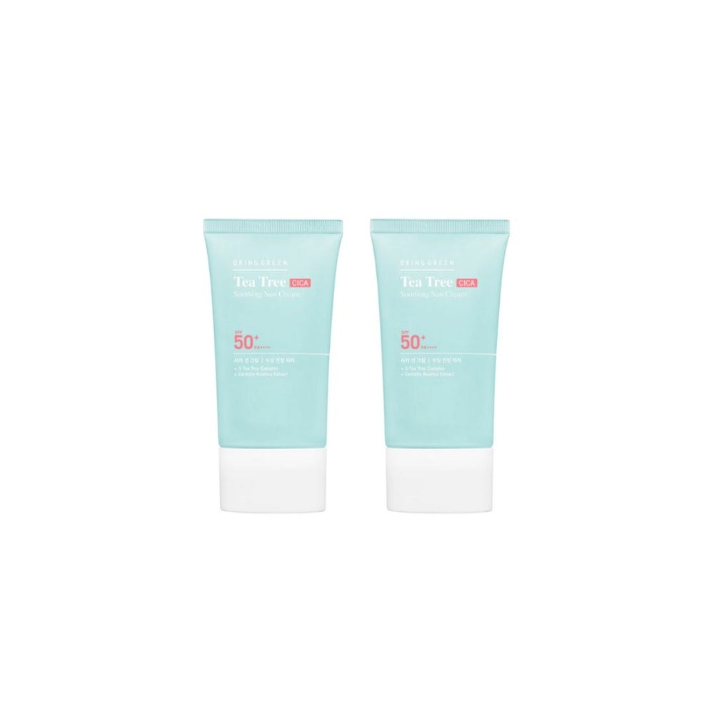Bring GreenTea Tree Cica Soothing Sun Cream 50ml 1+1 (Limited) - La Cosmetique