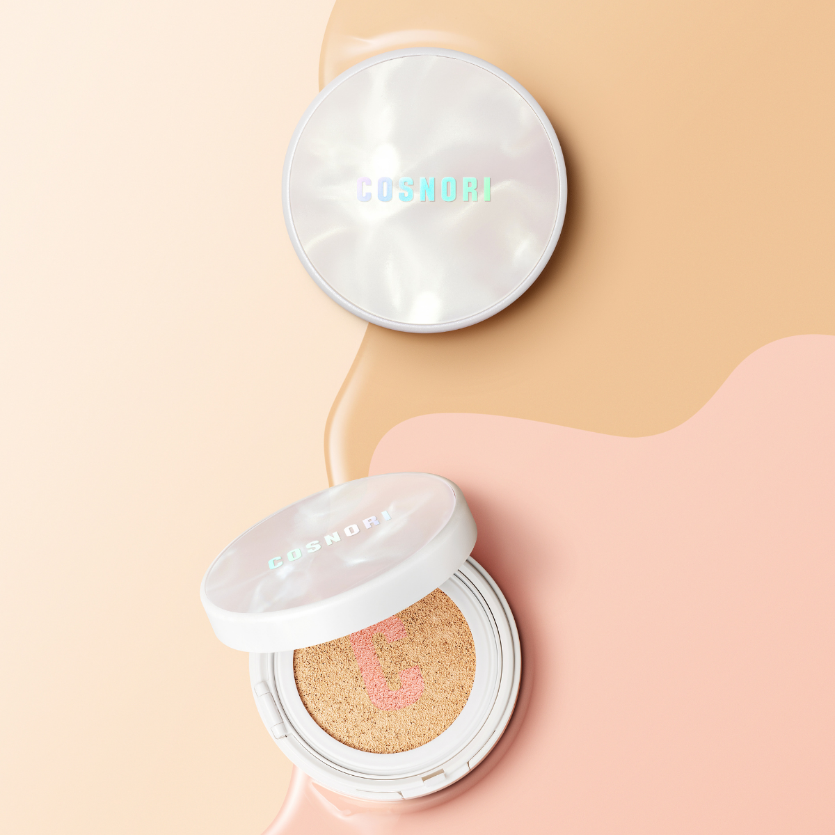 COSNORIBlossom Tone-up Cushion Clear 14g - La Cosmetique