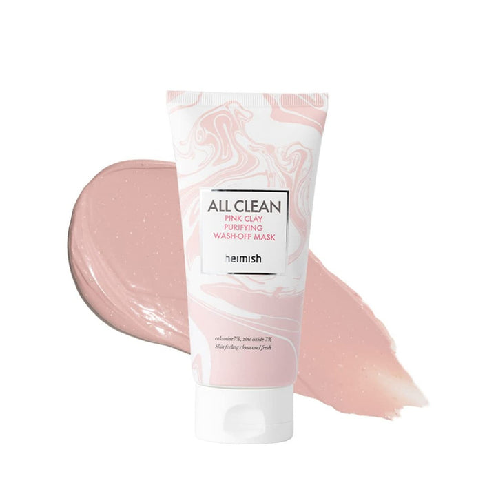 HeimishAll Clean Pink Clay Purifying Wash Off Mask 150g - La Cosmetique