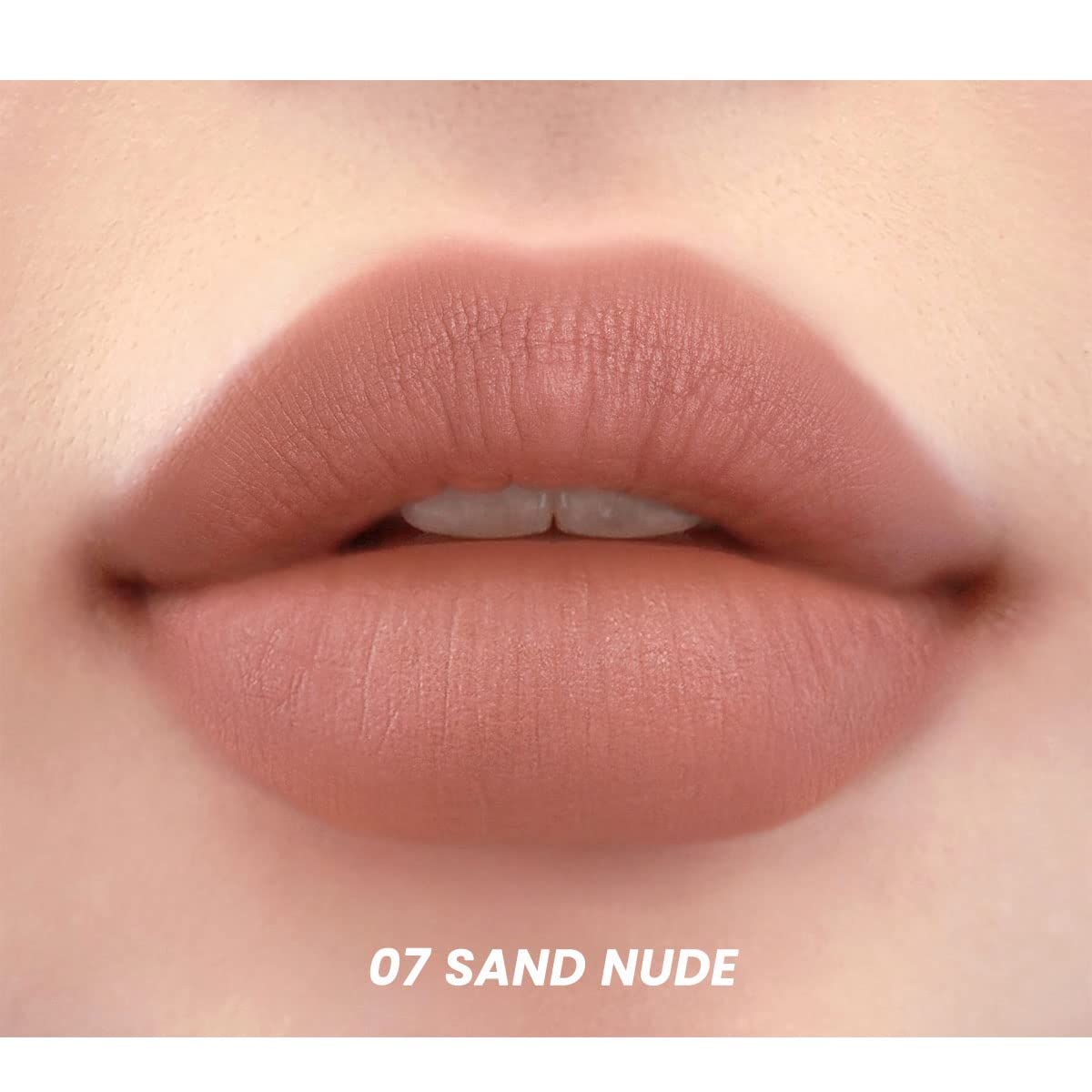 Peripera Ink Velvet Intense Stick lipstick in a deep, rich shade, showing the sleek black packaging and vibrant color.