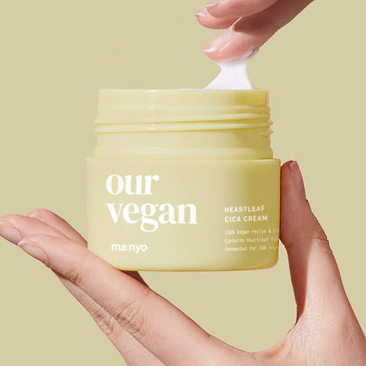 ManyoOur Vegan Heartleaf Cica Cream 100ml - La Cosmetique