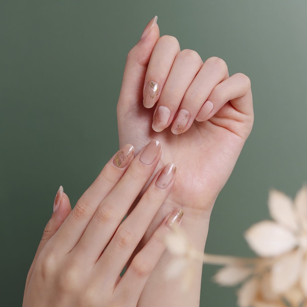 Glossy BlossomGel Nail Strips - Slow Mood - La Cosmetique