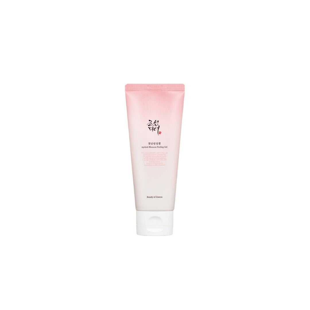 Beauty of Joseon Apricot Blossom Peeling Gel in a 100ml bottle, showcasing the exfoliating gel with apricot blossom extract.