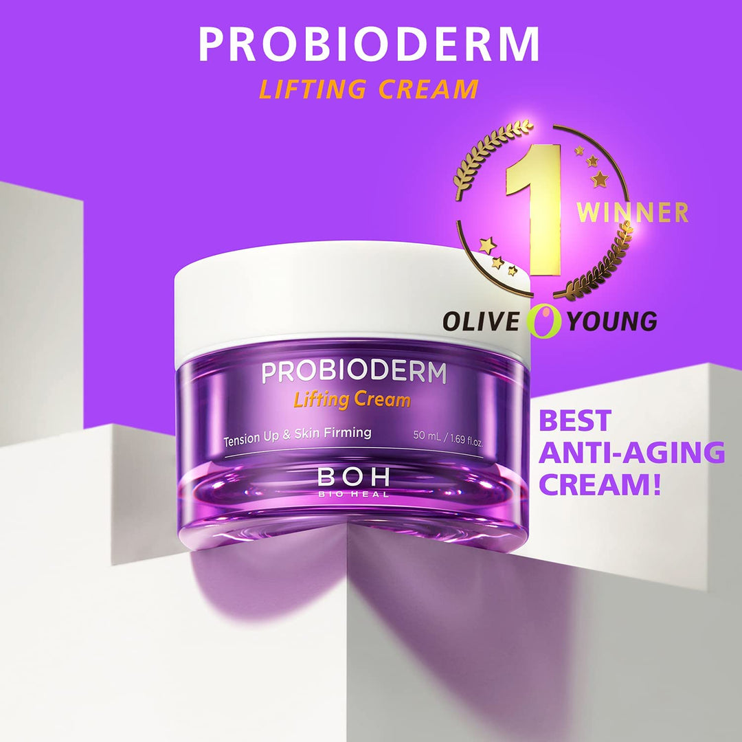 BIOHEAL BOHProbioderm Lifting Cream 50ml (+Ampoule 7ml*2) - La Cosmetique