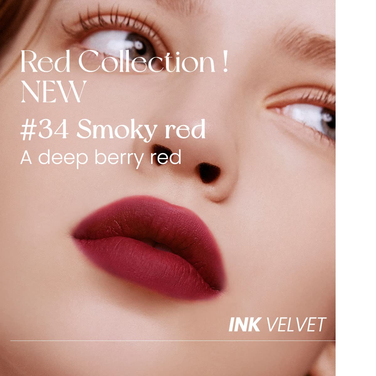 Peripera Ink Velvet Set lip tint collection with vibrant shades in sleek packaging, showcasing smooth, velvety texture and rich color.