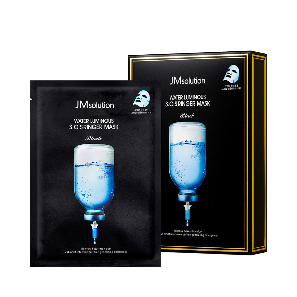 JM SolutionWater Luminous S.O.S Ringer Mask 10 Pieces - La Cosmetique