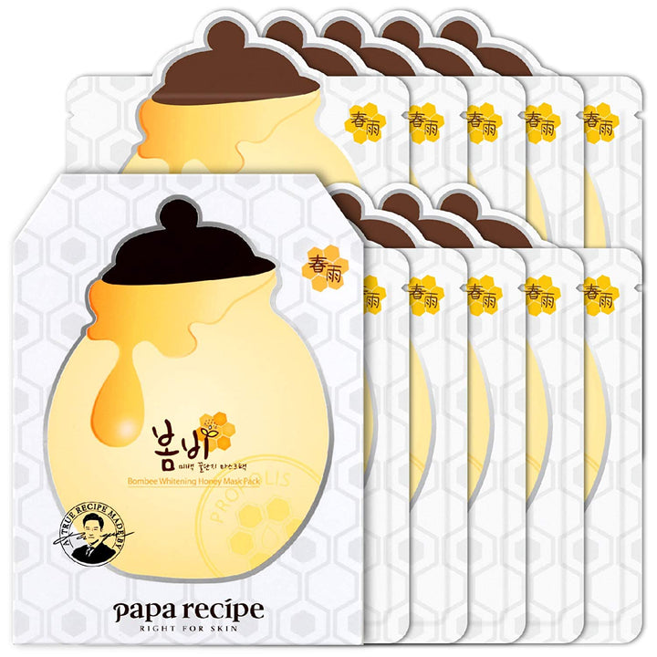 Papa RecipeBombee Whitening Honey Mask (10pcs/ Box) - La Cosmetique