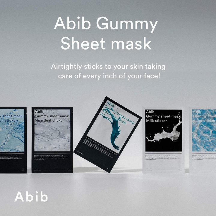 AbibGummy Sheet Mask Madecassoside Sticker (10pcs/box) - La Cosmetique