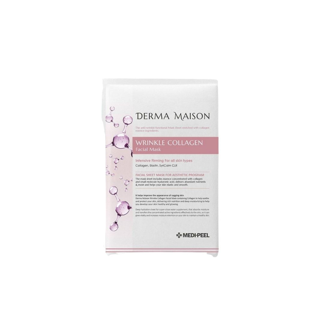 DERMA MAISONWrinkle Collagen Facial Mask 1pc - La Cosmetique