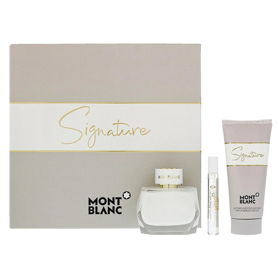 MONTBLANCSignature Eau De Parfum Gift Set (3-Piece Set) - La Cosmetique