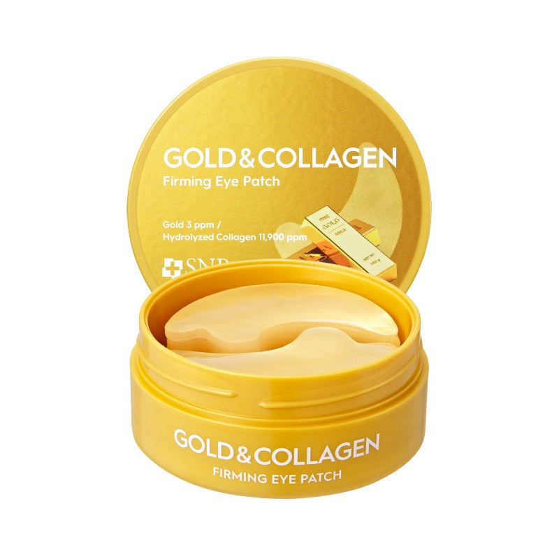 SNP Gold Collagen Firming Eye Patch 60ea - La Cosmetique
