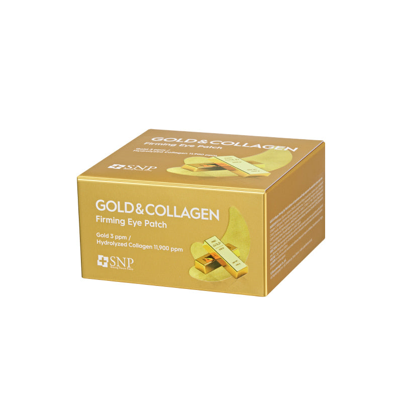 SNP Gold Collagen Firming Eye Patch 60ea - La Cosmetique