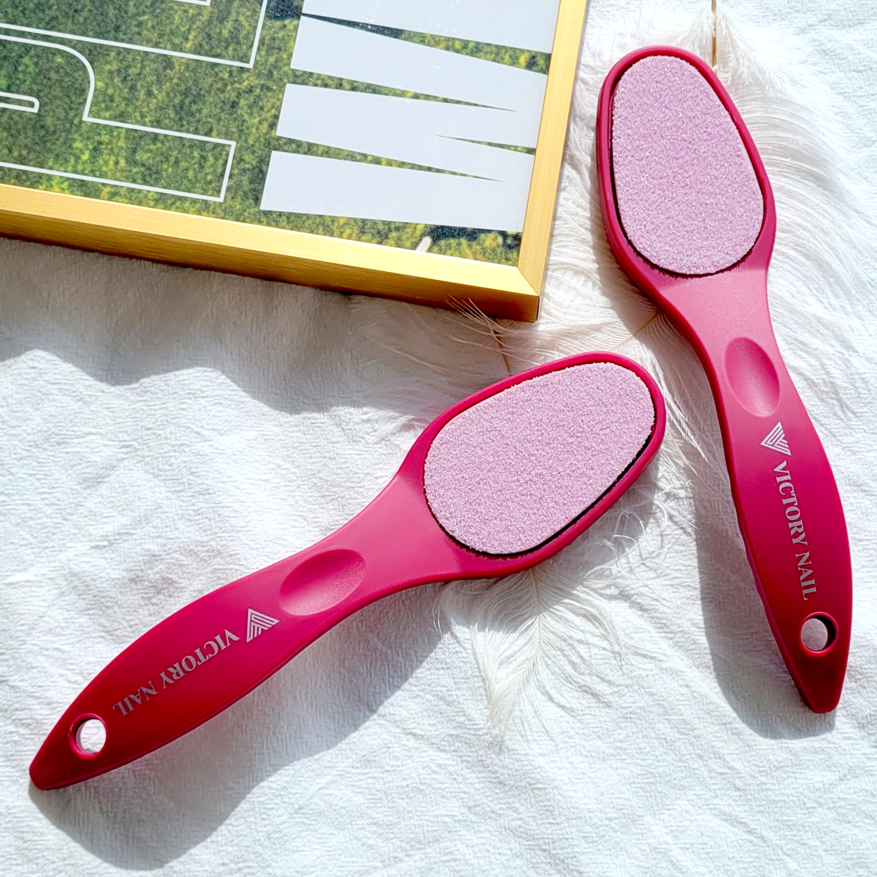 VICTORY NAILVictory Ceramic Pink Foot File 1pc - La Cosmetique