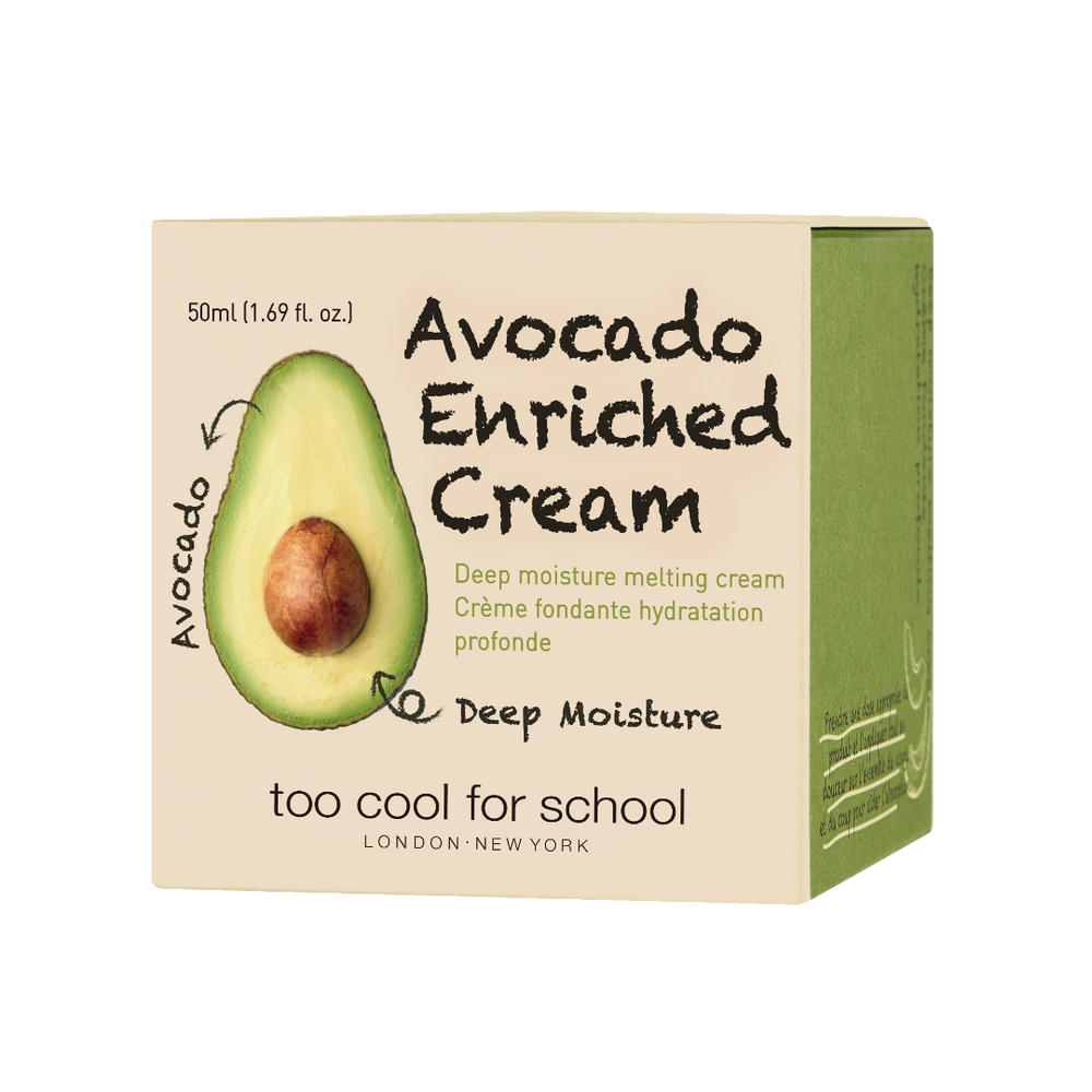 Too Cool For SchoolAvocado Enriched Cream 50ml - La Cosmetique