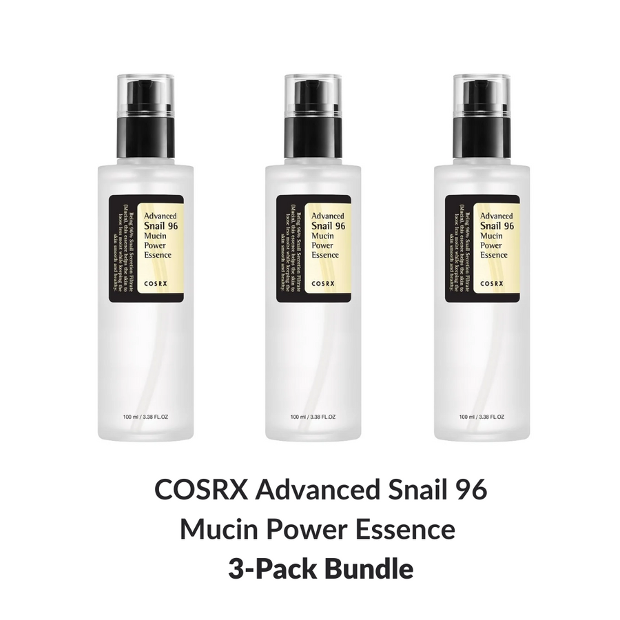 COSRXAdvanced Snail 96 Mucin Power Essence 3-Pack Bundle - La Cosmetique