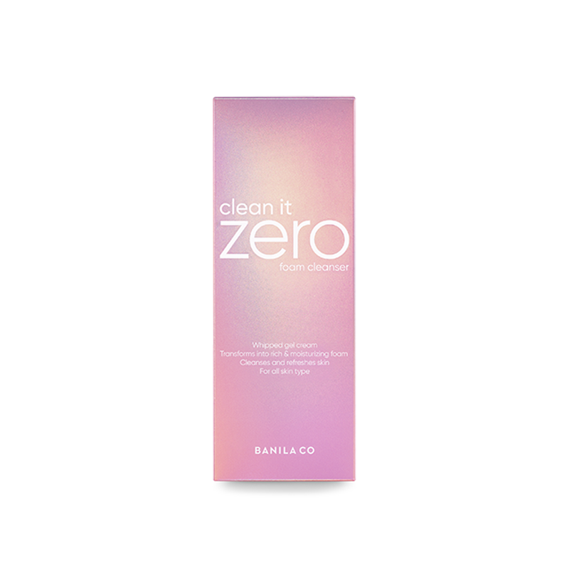 Clean It Zero Foam Cleanser 150ml box