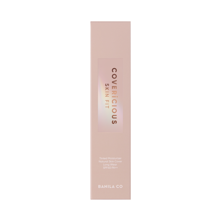 Covericious Skin Fit Tinted Moisturizer SPF40 PA++ 30ml box