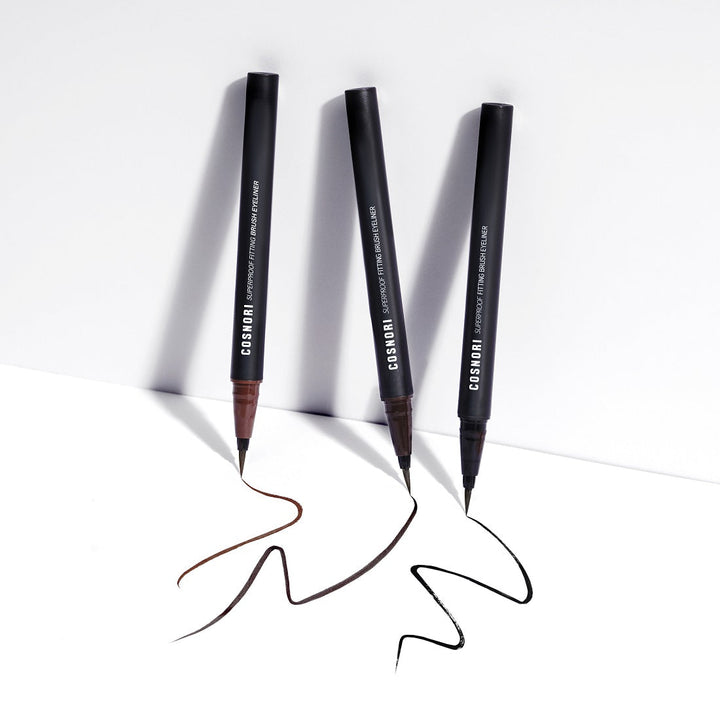 COSNORISuperproof Fitting Brush Eyeliner (3 Colours) - La Cosmetique