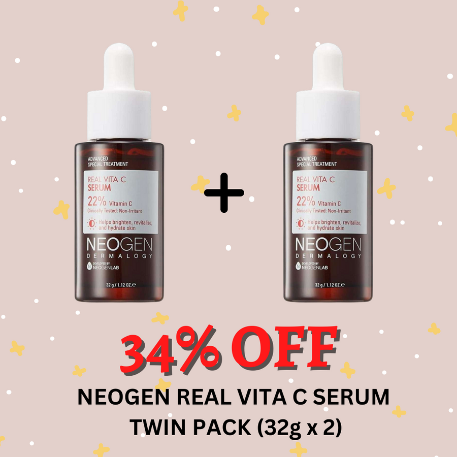 NEOGENReal Vita C Serum Twin Pack 32g x 2 - La Cosmetique