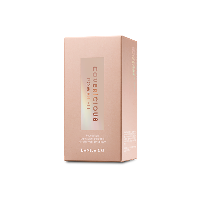 Covericious Power Fit Foundation 30ml (8 Shades Available) box