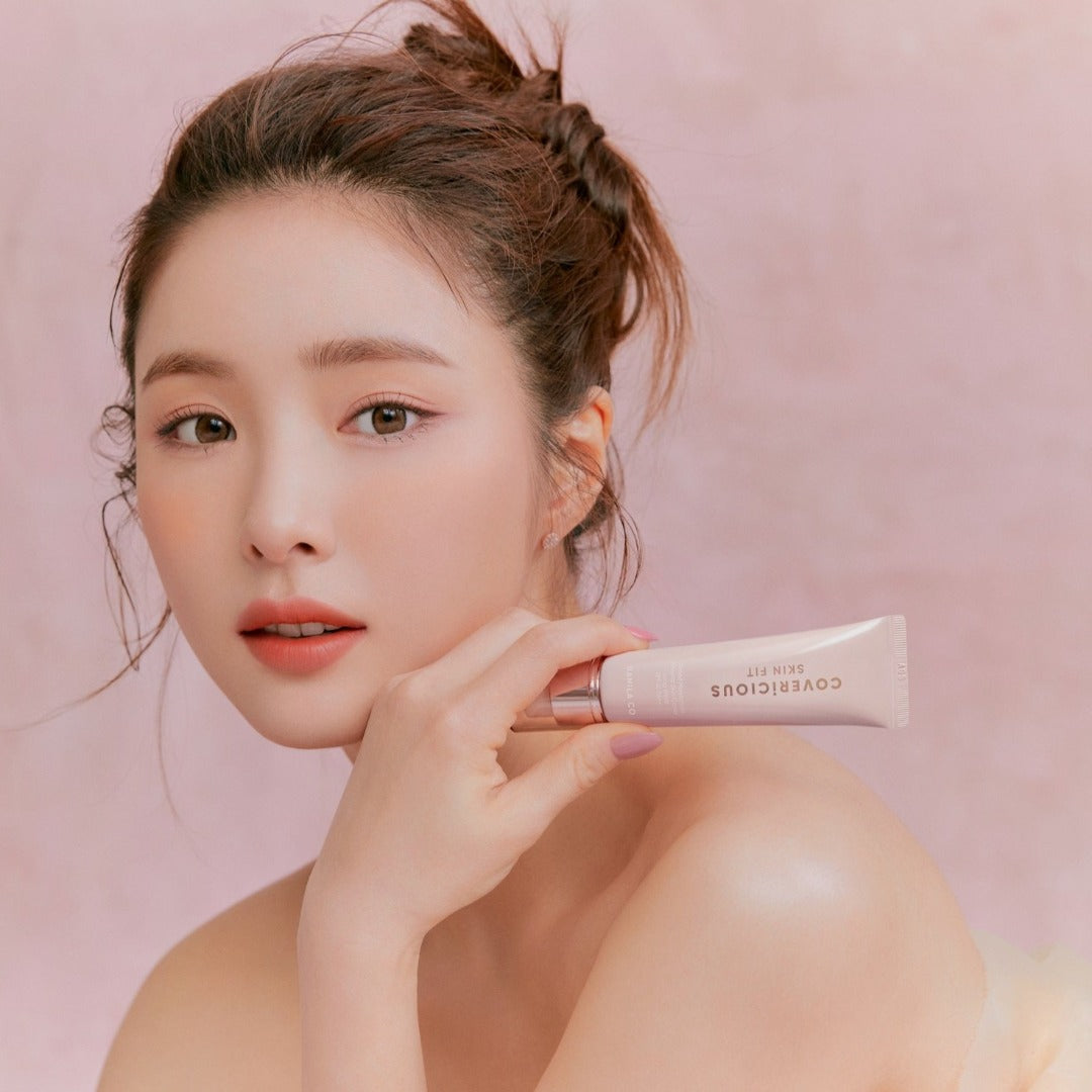 Banila Co Covericious Skin Fit Tinted Moisturizer BB Cream in 30ml with smooth, lightweight formula, visible in the image.