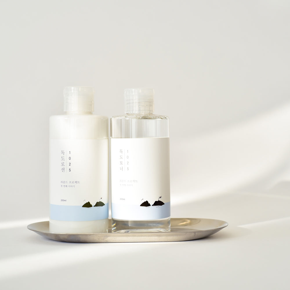 Round Lab1025 Dokdo Toner + Lotion Special Set - La Cosmetique