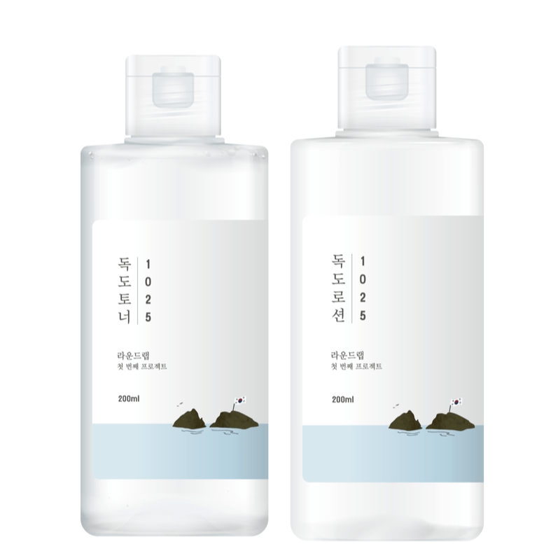 Round Lab1025 Dokdo Toner + Lotion Special Set - La Cosmetique