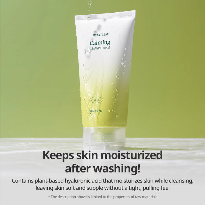 GOODAL Houttuynia Cordata Calming pH Balancing Cleansing Foam 150ml - Shop K-Beauty in Australia