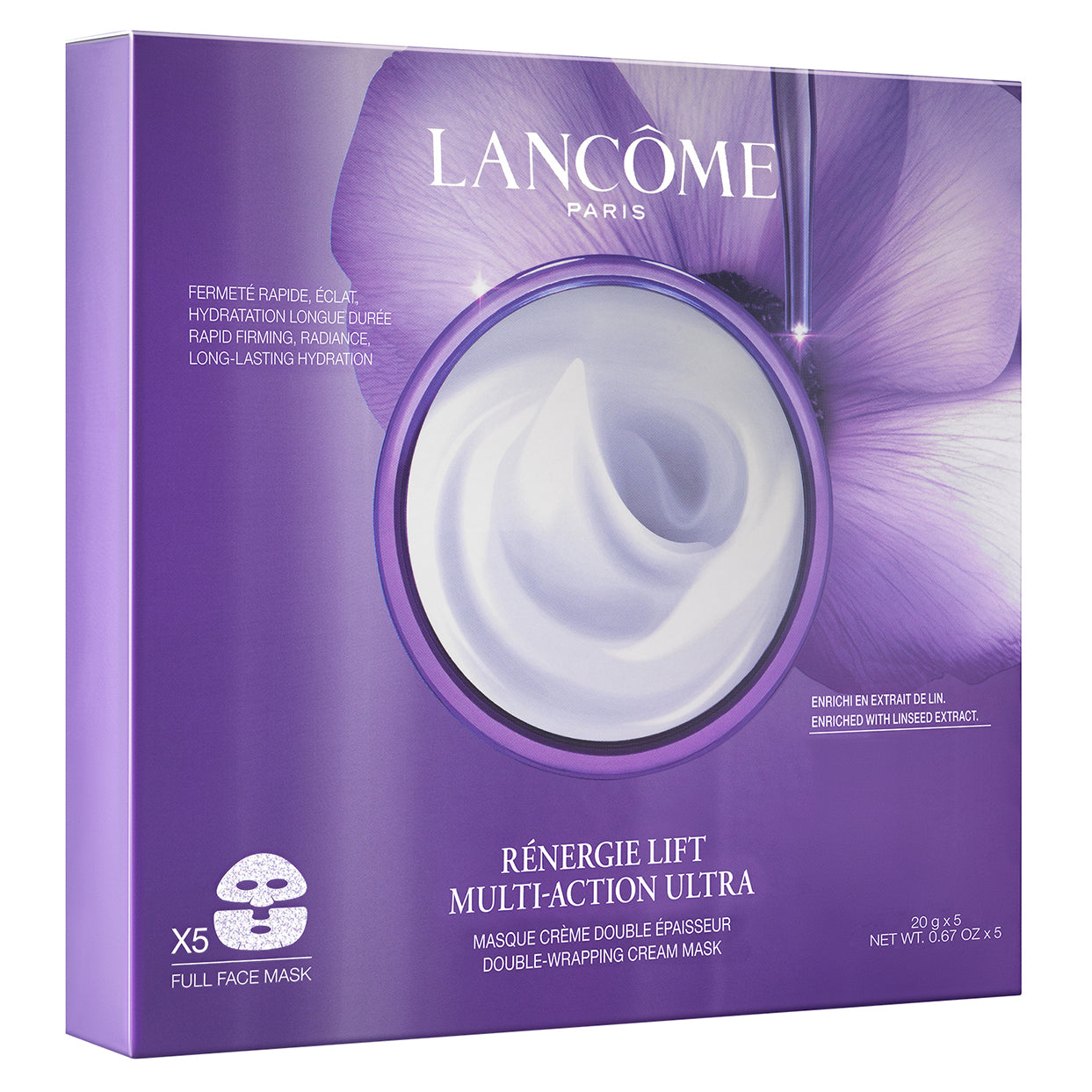 LANCOMERenergie Multi-Lift Ultra Mask 5pcs - La Cosmetique