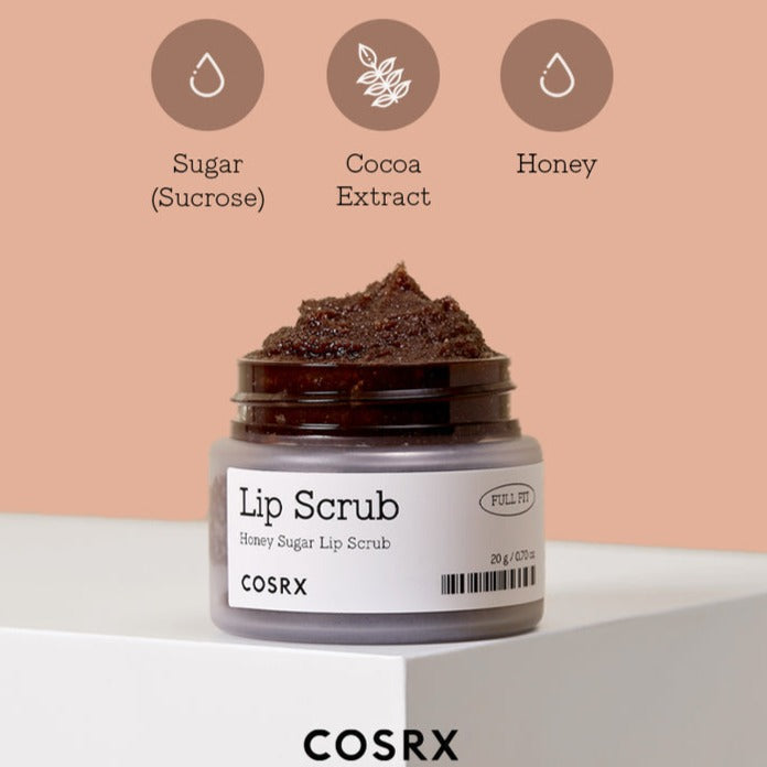 COSRX Lip Scrub Full Fit Honey Sugar Lip Scrub 20g - La Cosmetique