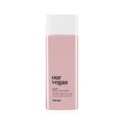 Ma:nyo Vegan Sun Fluid Glow SPF50+ PA++++ sunscreen in 50ml bottle, featuring lightweight, glowing sun protection.