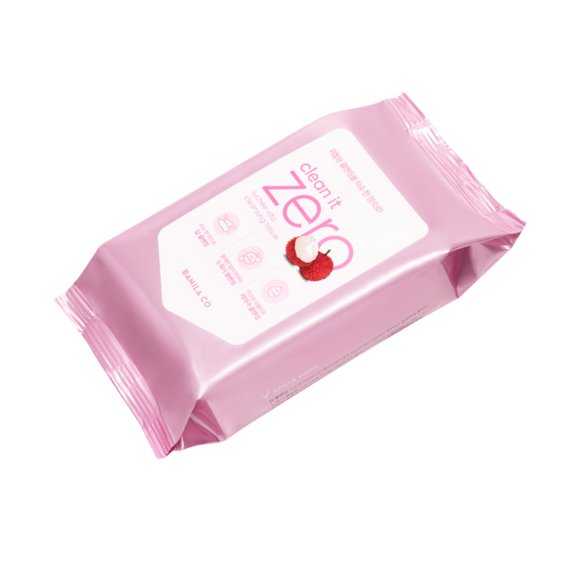 Banila CoClean It Zero Lychee Vita Cleansing Tissue 30ea - La Cosmetique