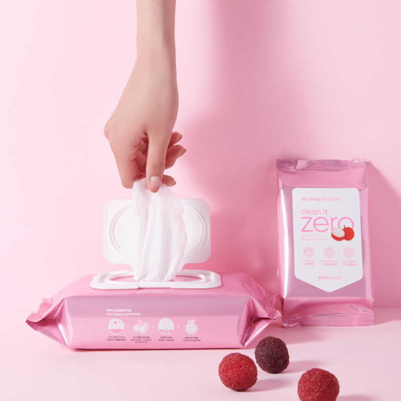 Banila CoClean It Zero Lychee Vita Cleansing Tissue 30ea - La Cosmetique