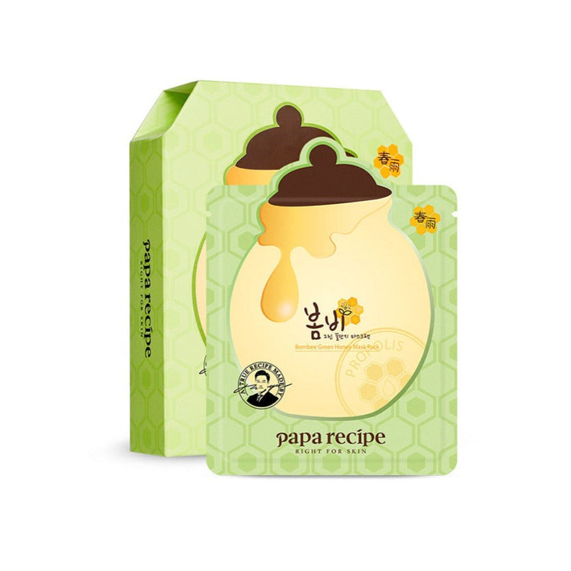 Papa RecipeBombee Green Honey Mask (10pcs/ Box) - La Cosmetique