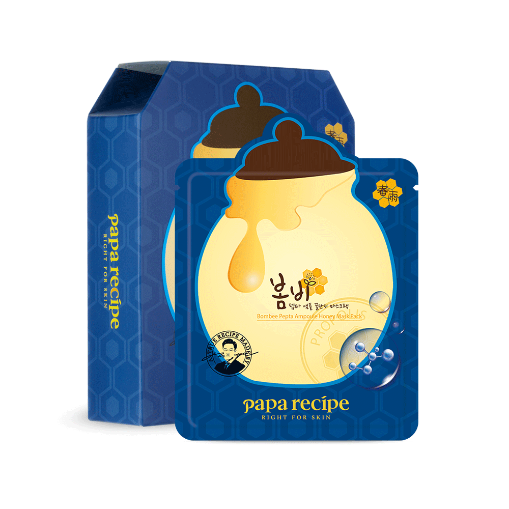 Papa RecipeBombee Pepta Ampoule Honey Mask (10pcs/ Box) - La Cosmetique