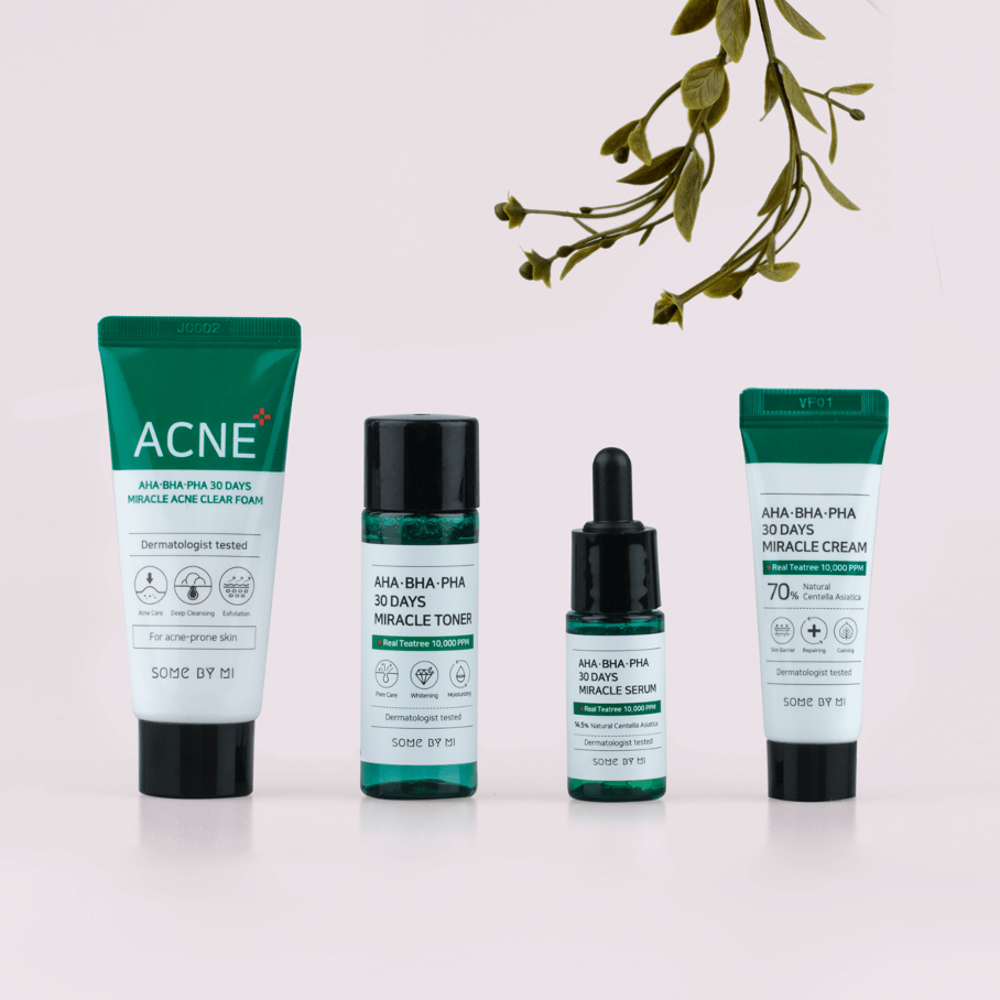 Some By MiAHA.BHA.PHA 30 Days Miracle AC SOS Kit - La Cosmetique