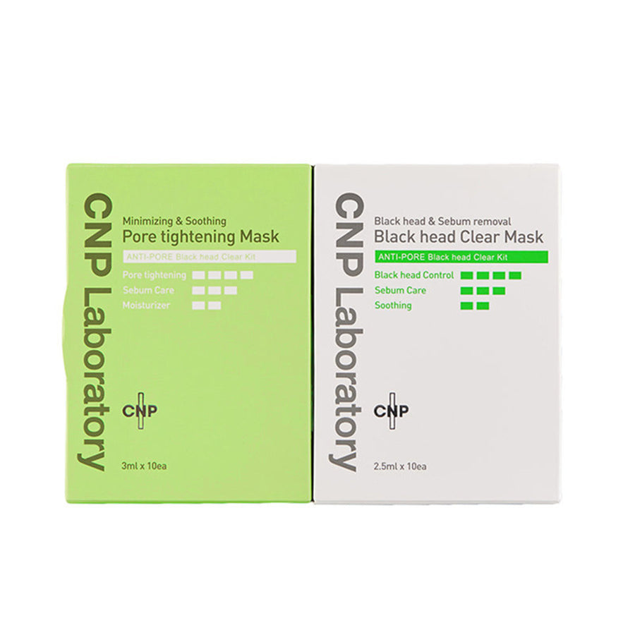CNP LaboratoryAnti-Pore Black Head Clear Kit (10 Sets) - La Cosmetique